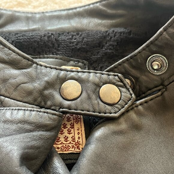 Free People Leather Jacket - Picture 5 of 7